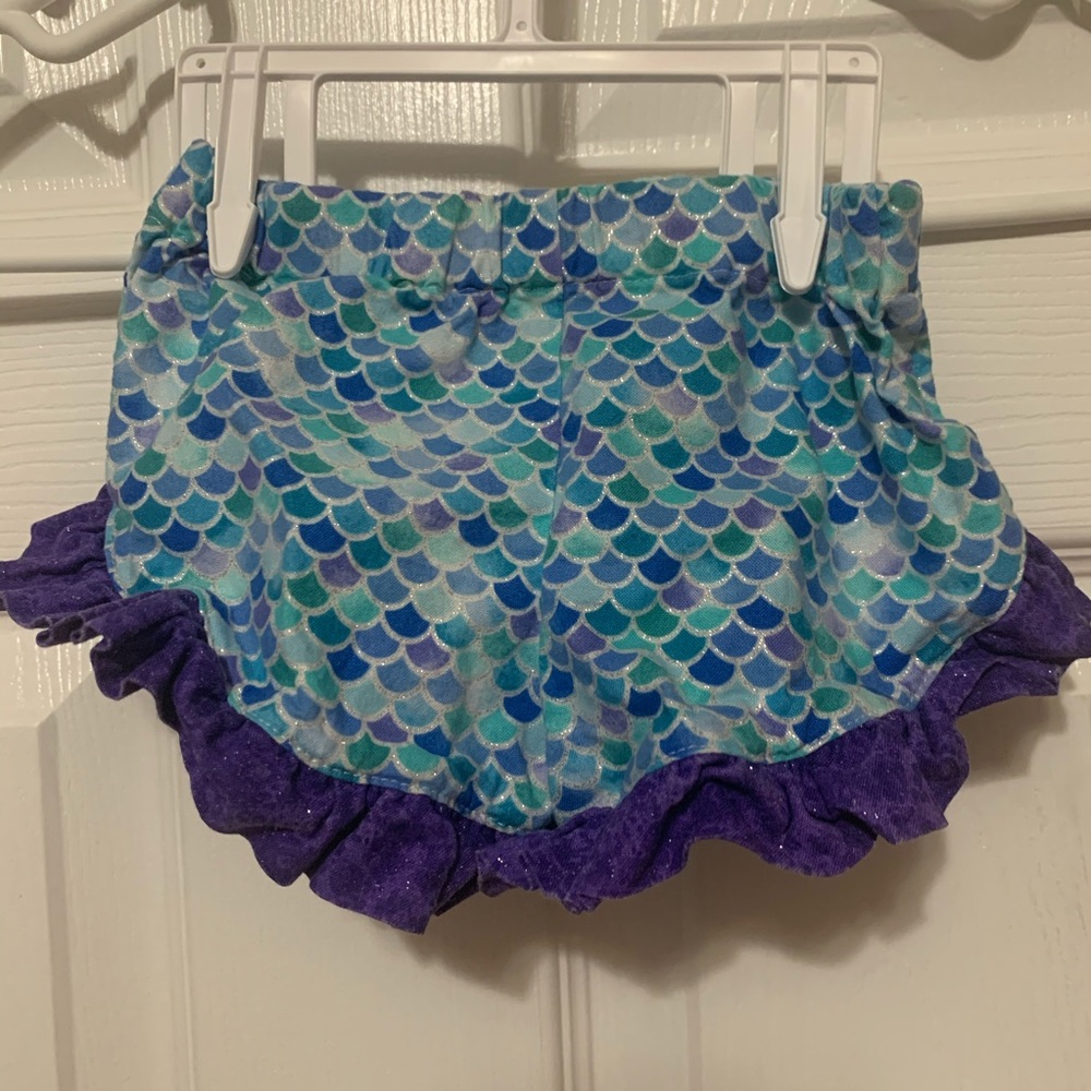 Mermaid shorts 12-18 months